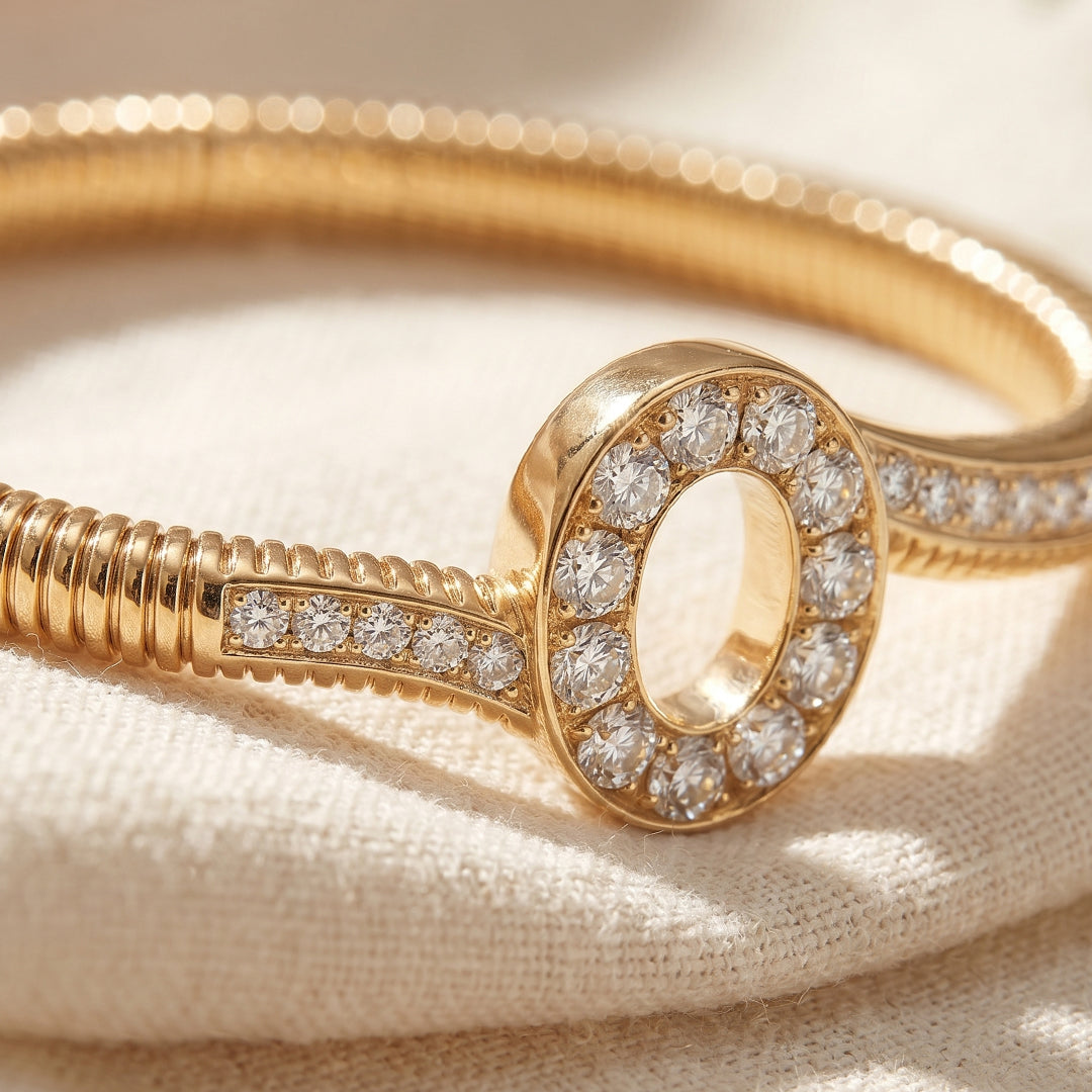 Aurelian Infinity Coil Bracelet