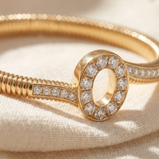 Aurelian Infinity Coil Bracelet