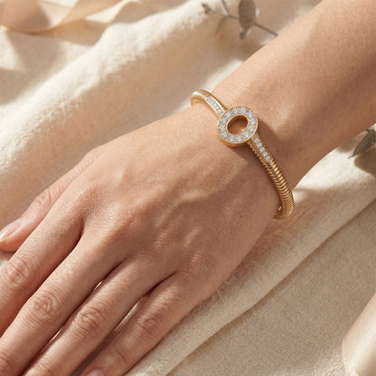 Aurelian Infinity Coil Bracelet