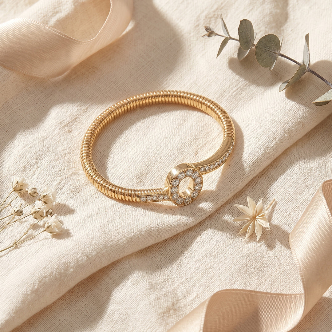 Aurelian Infinity Coil Bracelet