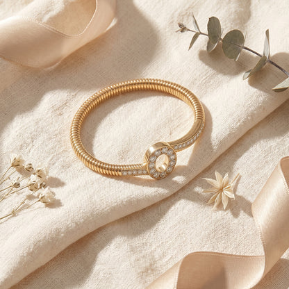 Aurelian Infinity Coil Bracelet
