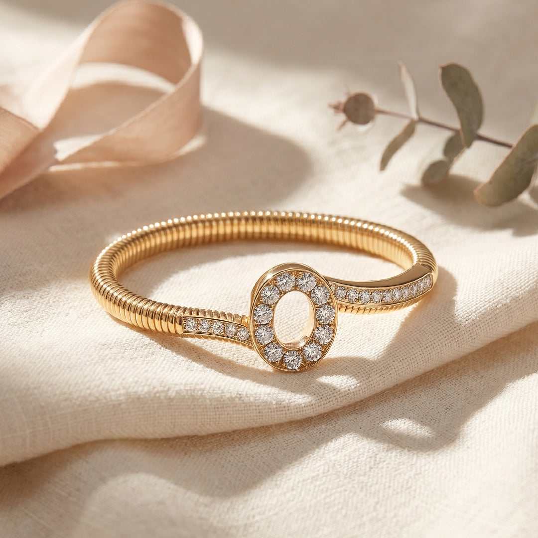 Aurelian Infinity Coil Bracelet